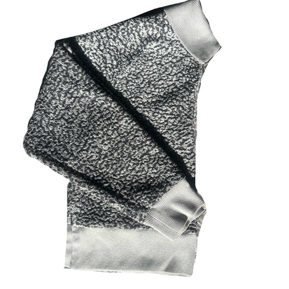 PINK Victoria's Secret Textured Gray Zip-Up - Picture 3 of 7